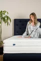 Topper 2.1 - Coussin de lit en viscoélastique - Mousse à mémoire douce à 100% viscoélastique - Housse lavable avec fermeture éclair