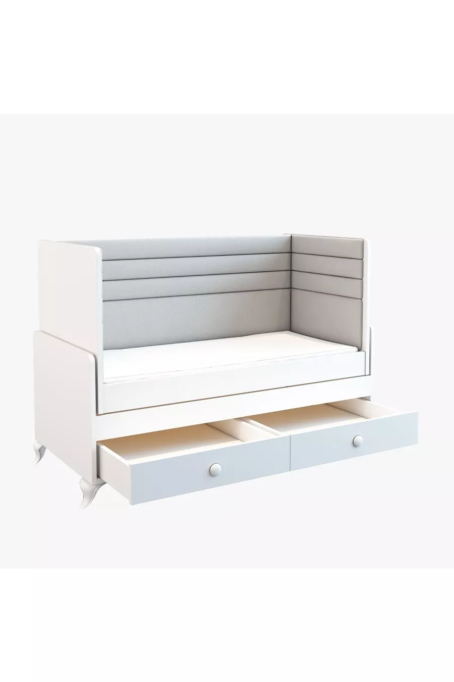 Culla con cassetto * Altalena per neonato con letto regalo, fissa e oscillante