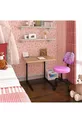 Ensemble fauteuil roulant et table pour enfants à thème Princesse Cendrillon pour les activités d'étude