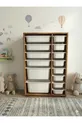 Multi-Purpose Toy Cabinet with Drawers and Storage Unit – Kids' Room Organizer with Gift Tag
