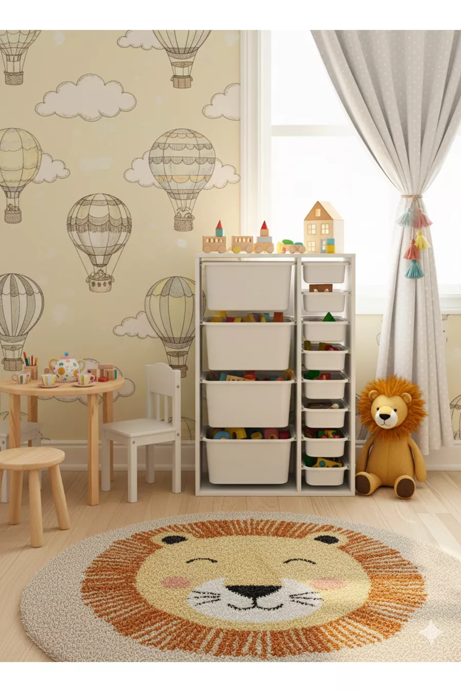 Mehrzweck-Spielzeugschrank mit Schubladen und Aufbewahrungseinheit – Kinderzimmer-Organizer MIT ETIKETT ALS GESCHENK