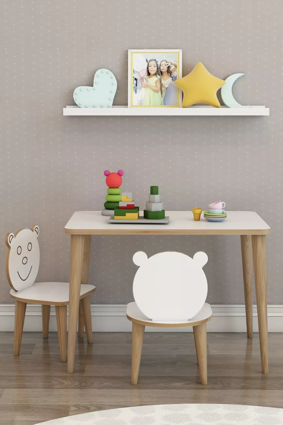 Wini Kinder Speel- en Activiteitentafel met Stoel
