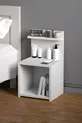 Étagère de chevet Armoire de salon de bureau Blanche **
