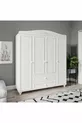 Romantische 4-Deurs, 2-Lade, Avant-garde Kast/kleerkast (% MDF)