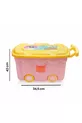 Wheeled Toy Box - Pink - Lt