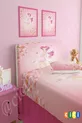 Bed Base Headboard Cover Winged Fairy and Flowers