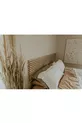 Tête de lit en bois avec 2 étagères, cm x cm, pin naturel