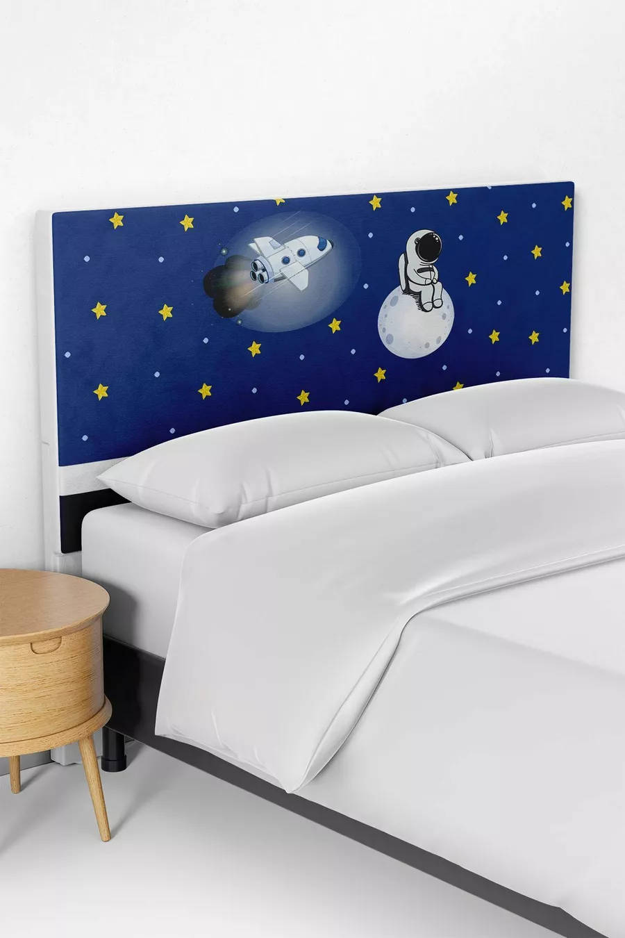 Astronaut Ruimte Spacex Kinderkamer Bed Onderstel Hoofdeinde Hoes