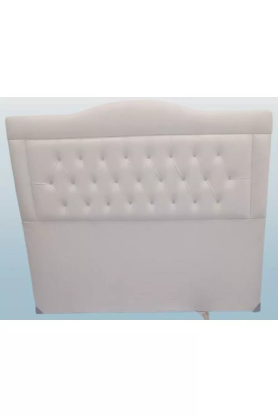 Titre DK Double Taille Modèle Tissu en Cuir Synthétique Couleur Crème Fait Main