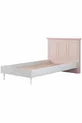Rosa Jugendzimmer - Dreitüriger Schrank, Bett, Nachttisch, Schreibtisch, Kommode, Bücherregal