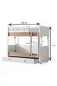 Lits superposés, Ensemble chambre d'enfant Zenit avec lit superposé + armoire à trois portes