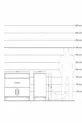 Hyperion Dresser with One Shelf, One Drawer, Two Doors Anthracite-Pine