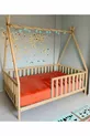 Lettino per bambini Montessori naturale stile Nativo Americano