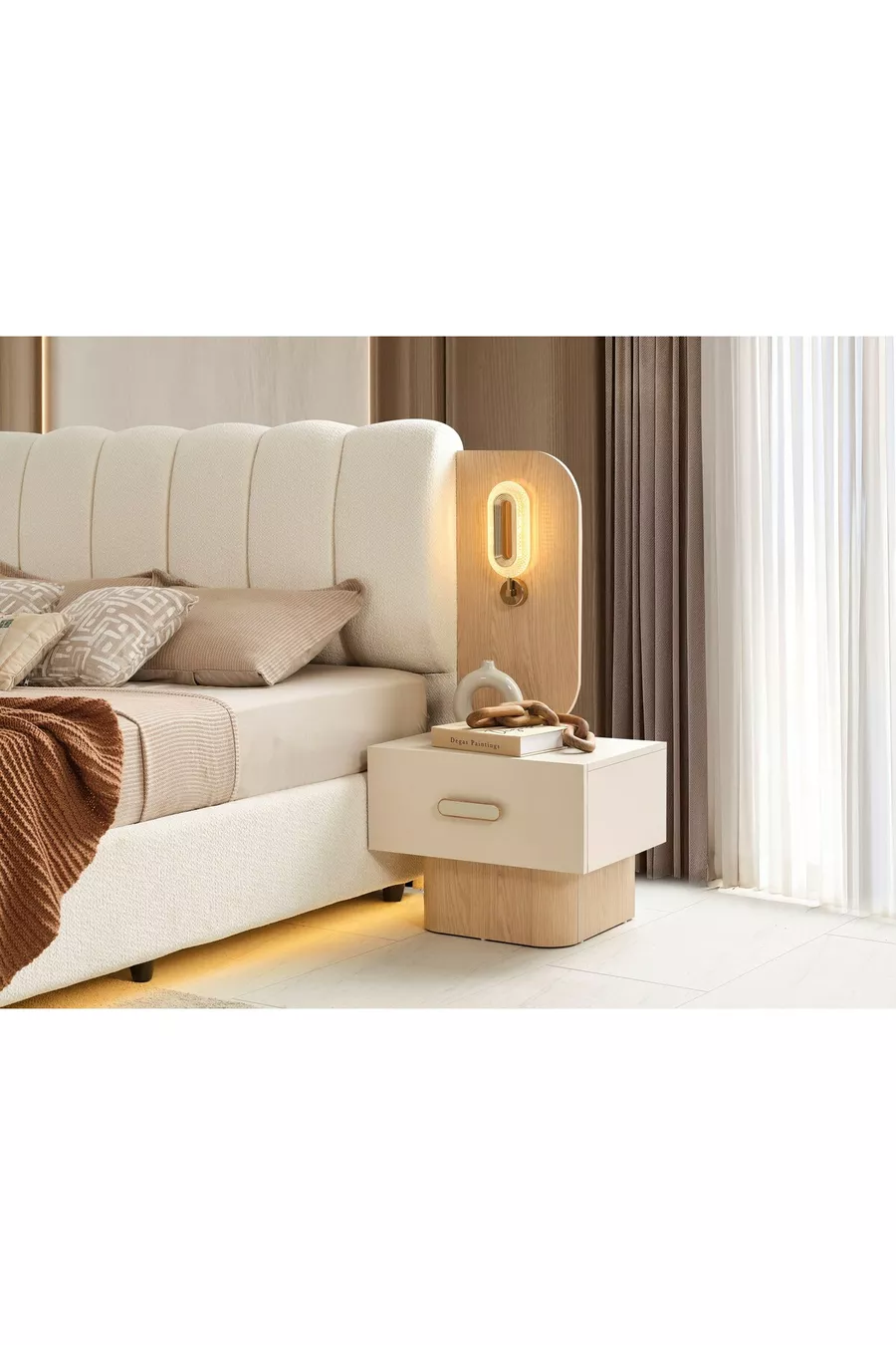 غرفة نوم جول مع خشب MDF