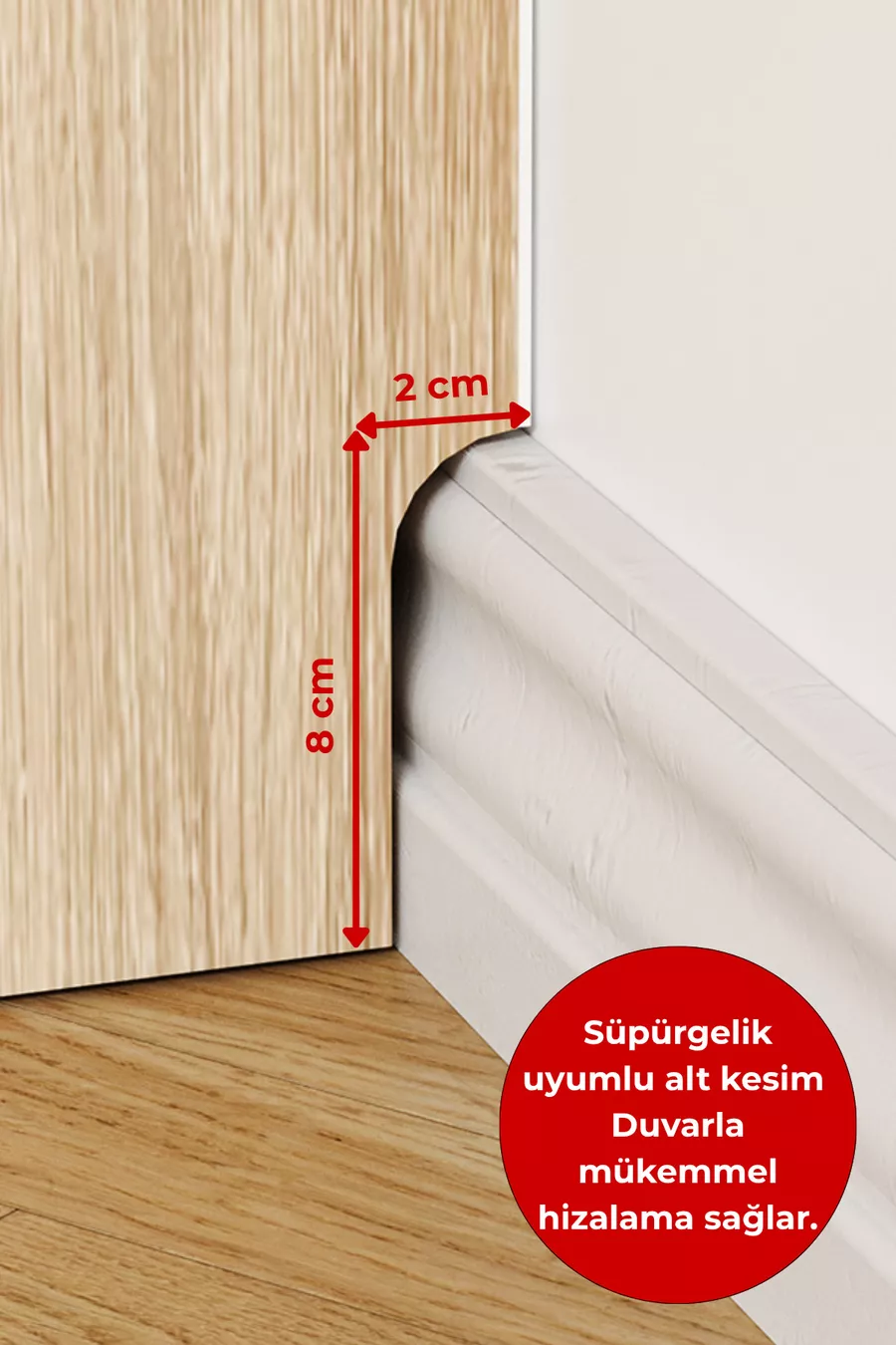Commode Lento à 4 tiroirs pour chambre à coucher et chambre de bébé en chêne blanc
