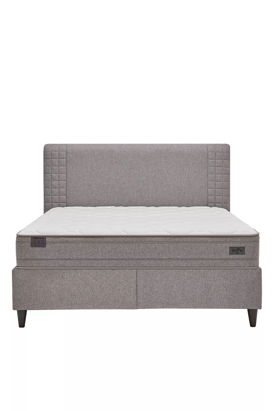 Ensemble 3 pièces Hydro Cotton & Revien Lit, Sommier, Tête de lit