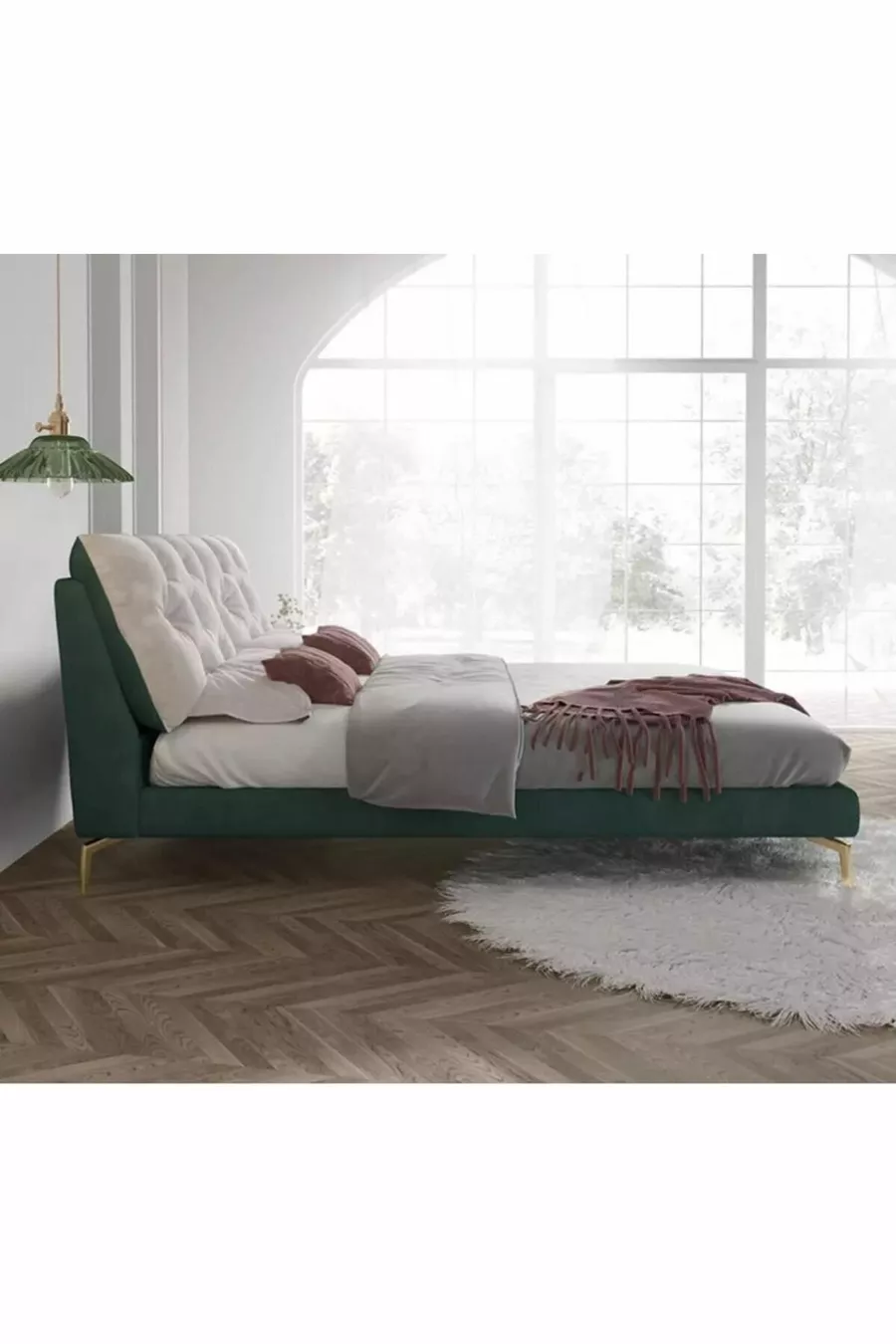 MDF Roza Bed (BED INCLUDED)