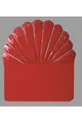 Modello ALC MİDYE Rivestimento in Tessuto in Pelle Sintetica Capitonné Moderno Rosso Fatto a Mano cm
