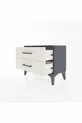 Arges Commode 2 Lades Antraciet-Leisteen