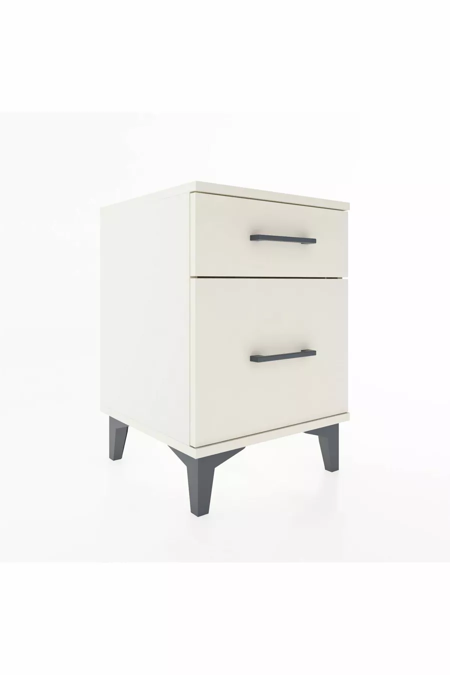 Hyperion Commode 2 Lades Zuiver Wit-Zuiver Wit