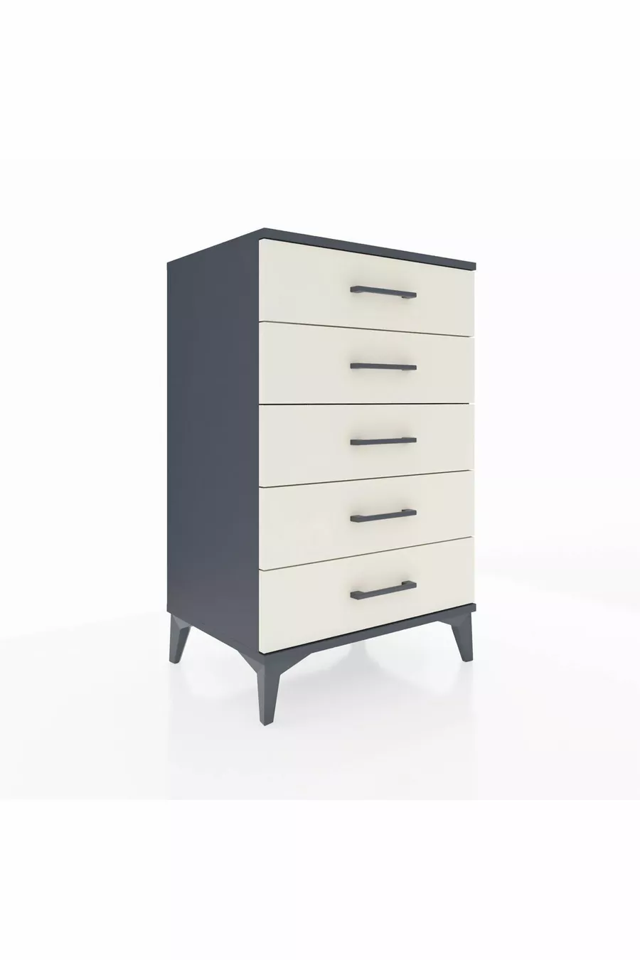 Hyperion Commode 5 Lades Antraciet-Leisteen