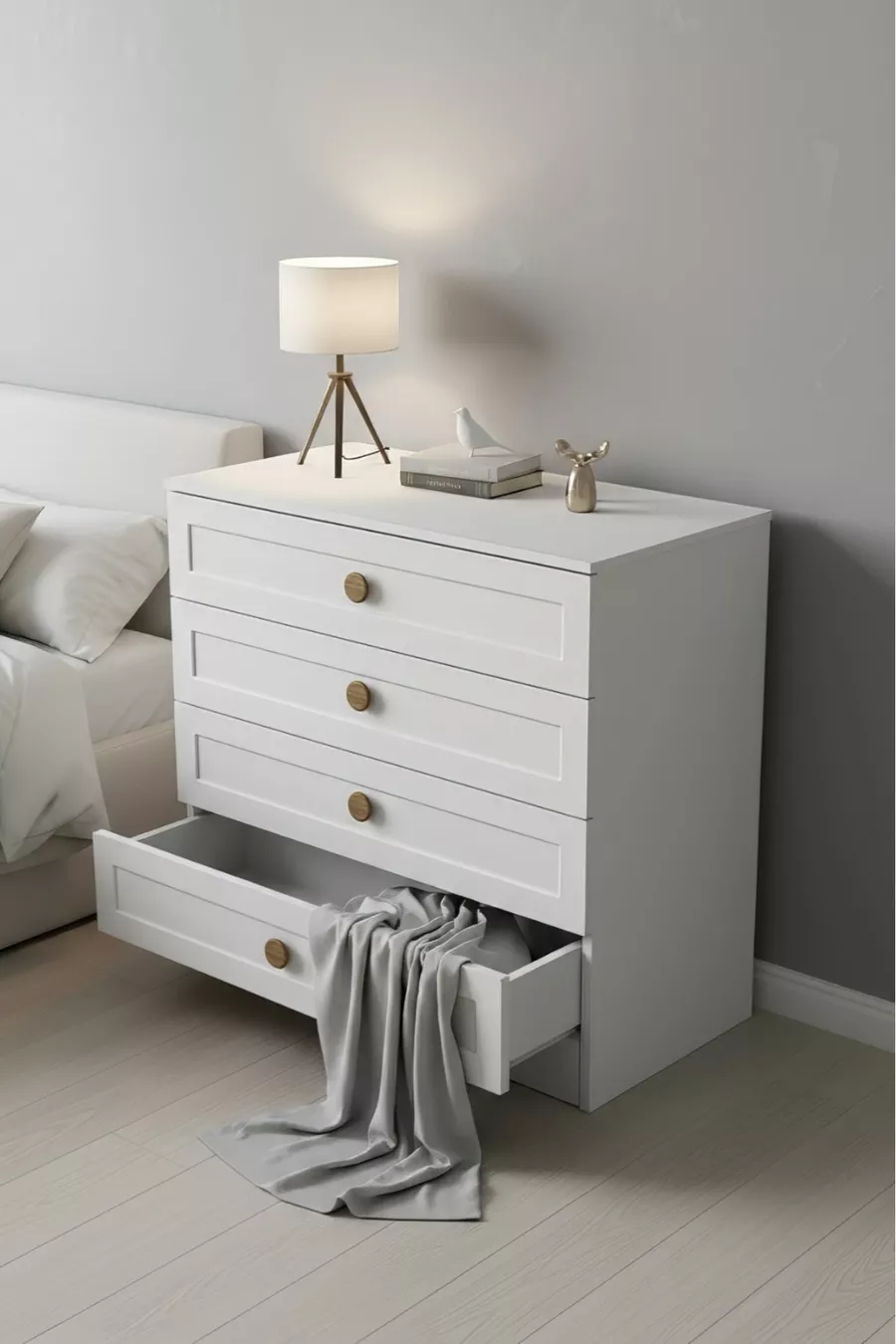 BUFFET BOHÈME AVEC PORTES EN MDF