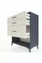 Hyperion Dresser 3 Drawers Anthracite-Sandstone