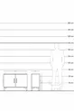 Hyperion Dresser 2 Shelves 2 Doors Anthracite-Anthracite
