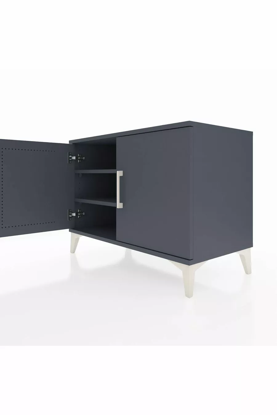 Hyperion Dresser 2 Shelves 2 Doors Anthracite-Anthracite