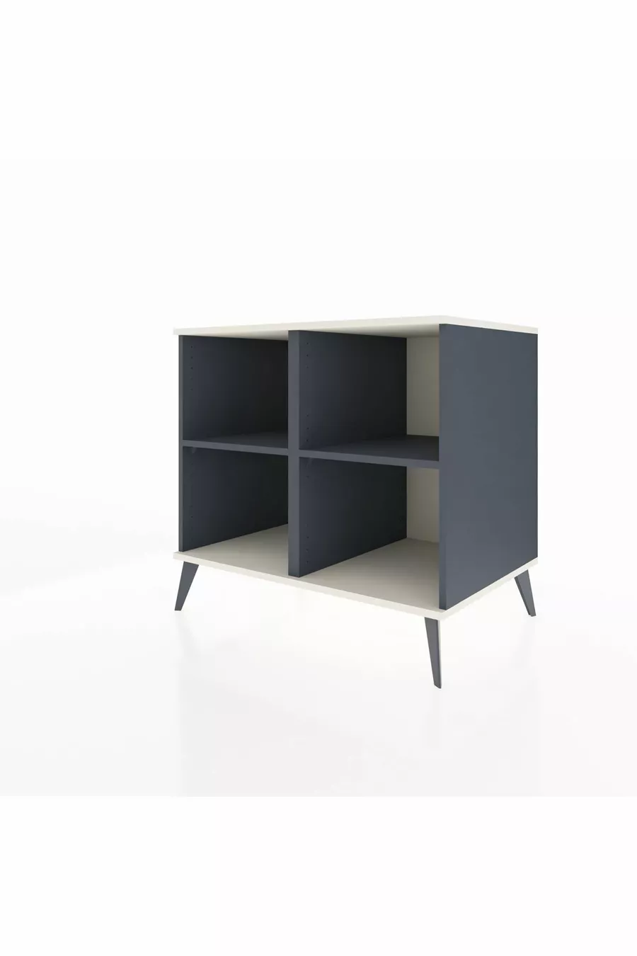 Kronos Kommode 2 Regale Anthrazit-Stein/Anthrazit