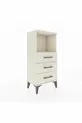 Argeş Commode met één plank en 3 lades, Agaat-Agaat