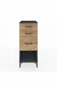 Chevet Hyperion 3 tiroirs Anthracite-Pin