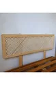 Natural Solid Wood Bed Frame Headboard