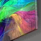 Peinture sur Verre aux Motifs Colorés