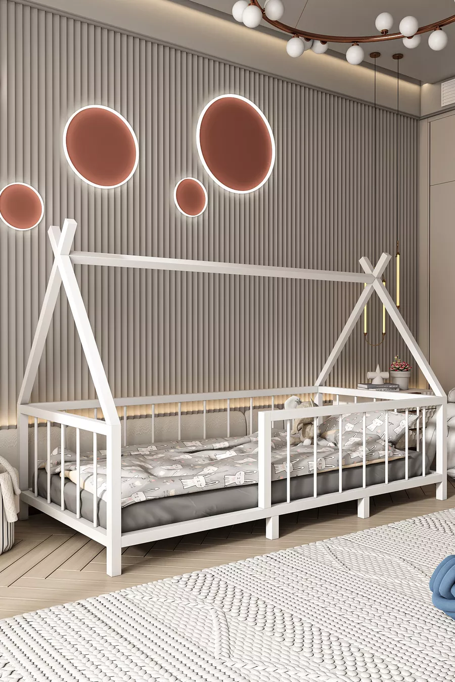 Yucin Mdf Bebek Çocuk Montessori Yatak Yeni