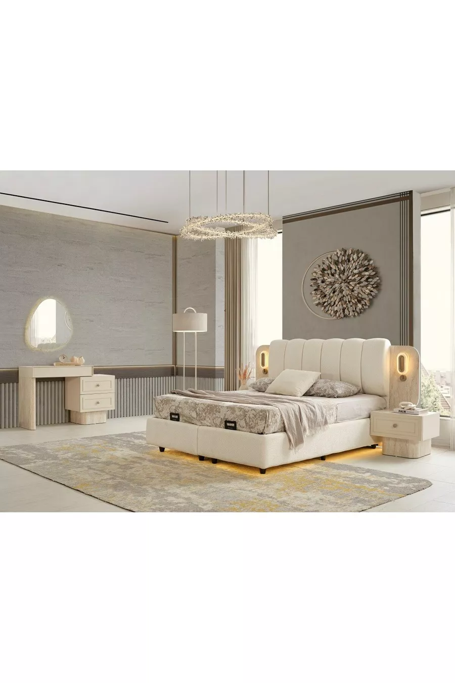 CHAMBRE À COUCHER GALATA MDF