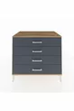 Commode Kronos à 4 tiroirs Pin-Anthracite