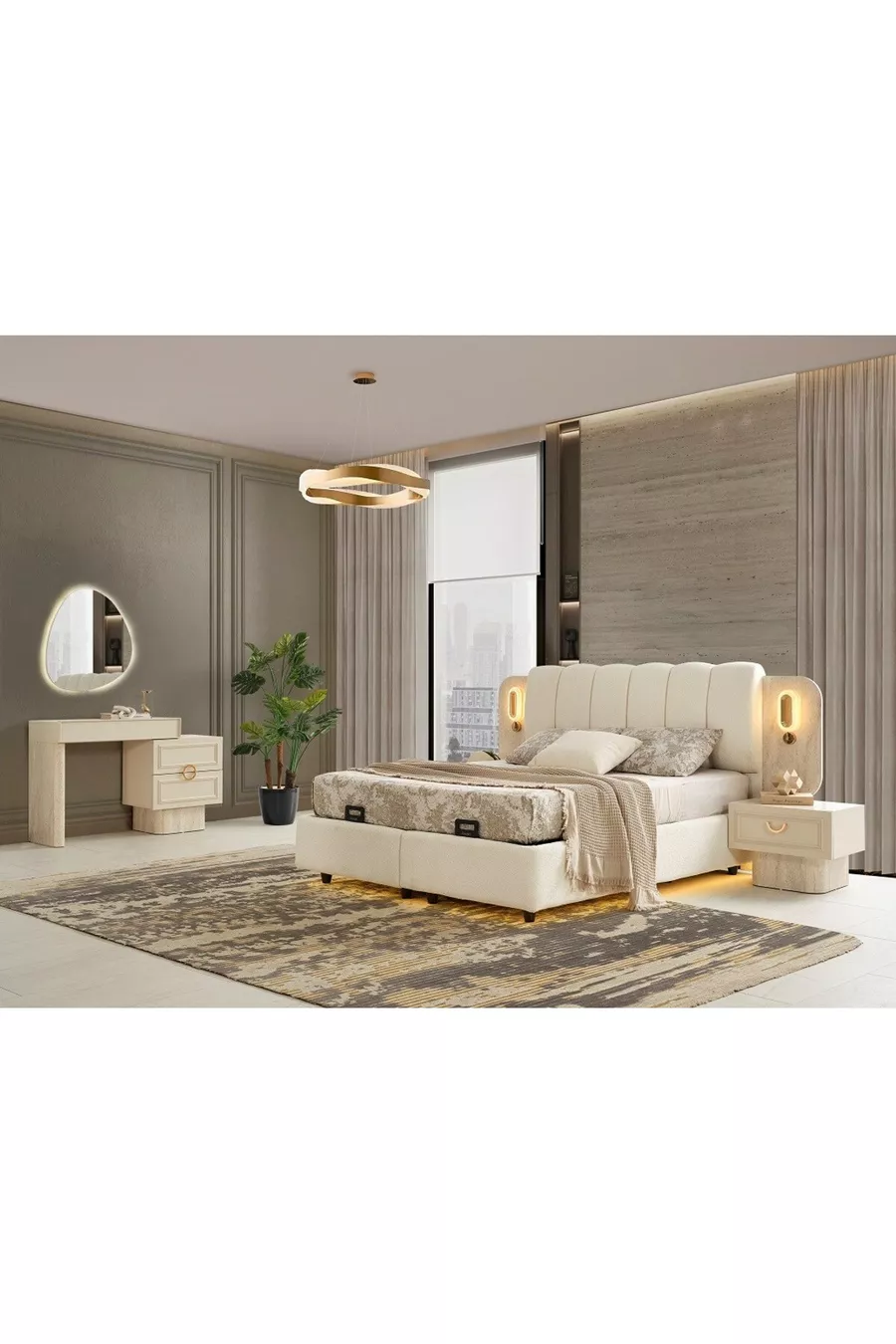СПАЛЕН КОМПЛЕКТ BURGAZ MDF