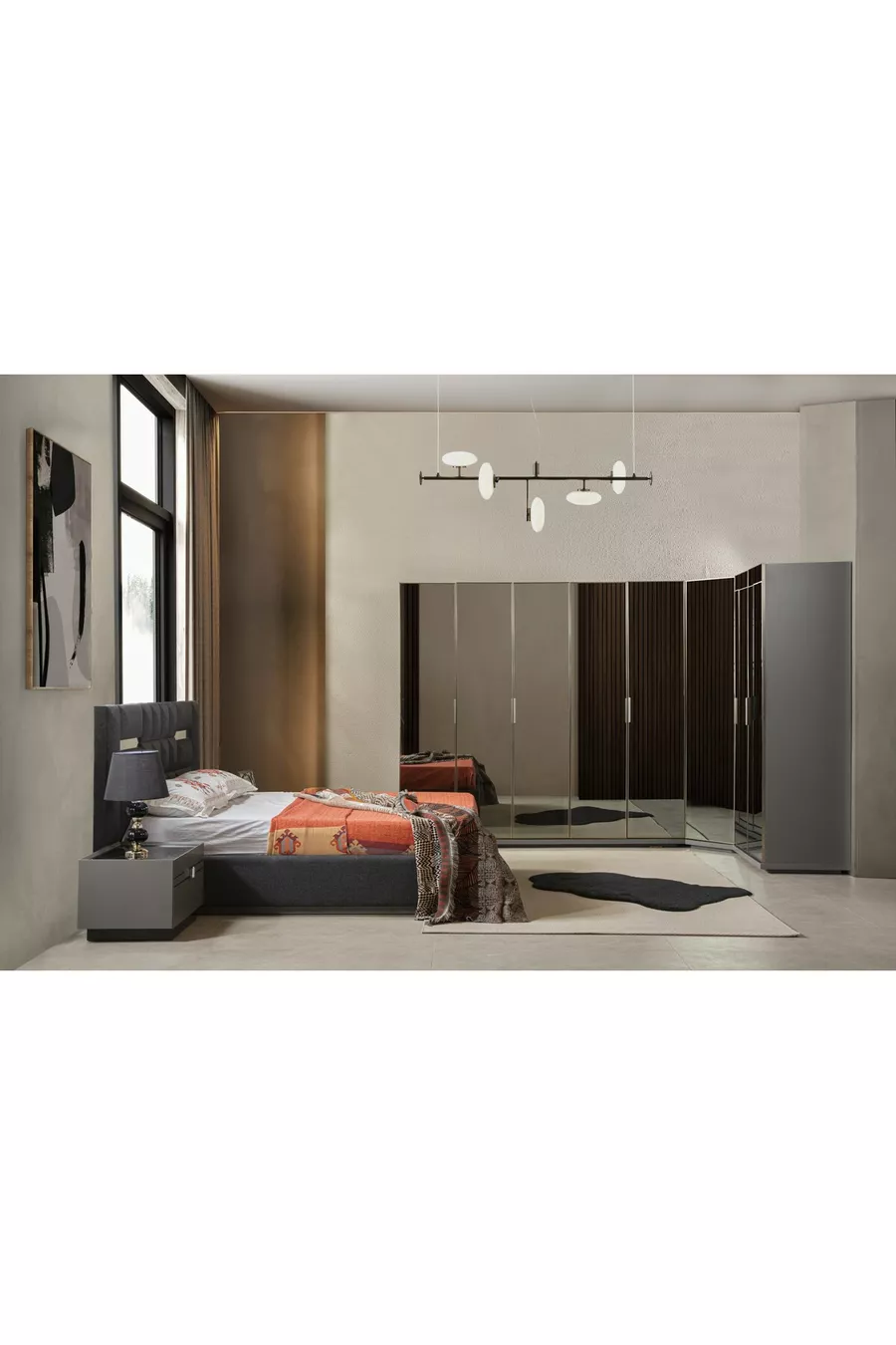 ENSEMBLE DE CHAMBRE TESLA 8 PORTES