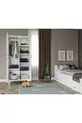 Country Slaapkamer Set - Kinderbed met Opberglades, Kledingkast met 2 Deuren, Ladekast met 3 Lades, Helemaal MDF