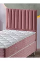 Ezgi Einzelbett 3-teiliges Set: Bett + Untergestell + Kopfteil