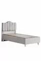 Bed Base, Trend Double Set, Single Bed Headboard - Gray