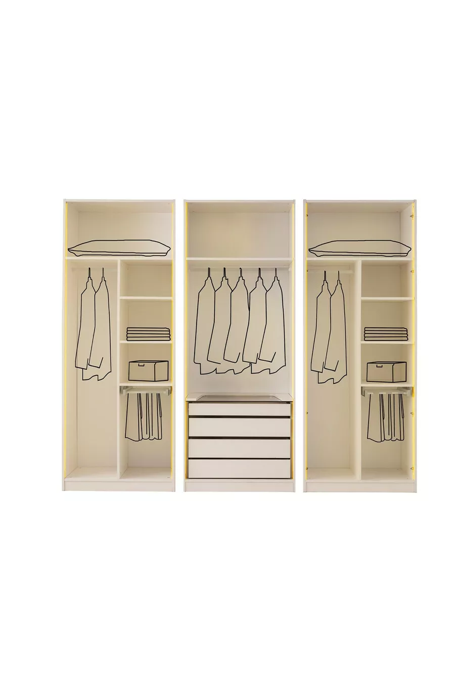 Ensemble de chambre à coucher avec base en MDF Amazon