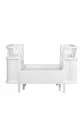 Berceau en MDF, Berceau Trend Grandissant - Blanc 1 Matelas Comfort