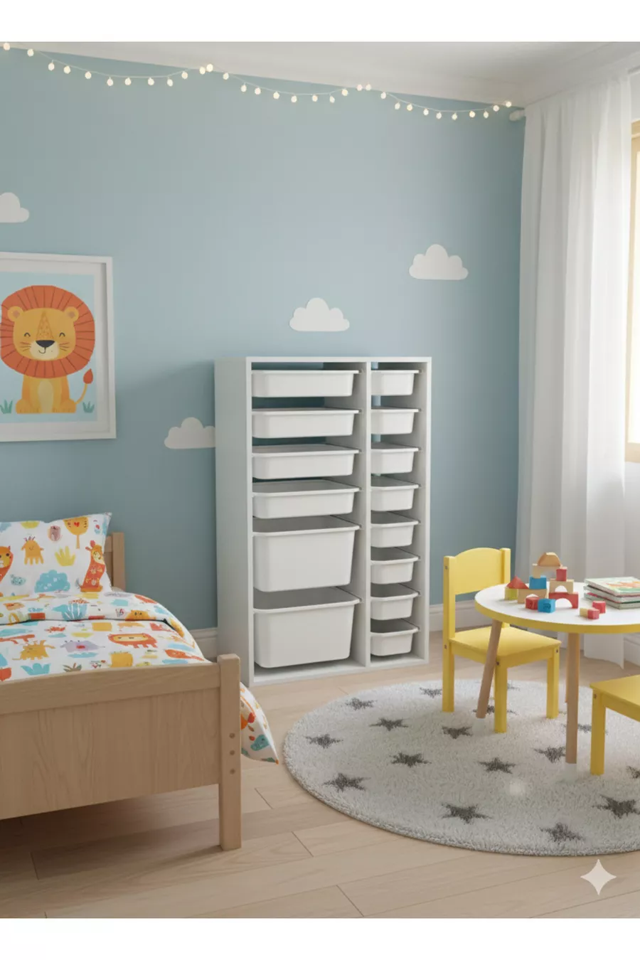 Lade Multifuntionele Speelkast en Opbergunit – Kinderkamer Organizer MET ETIKET CADEAU
