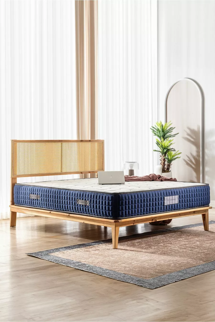 Matelas orthopédique à ressorts avec sac de massage thérapeutique
