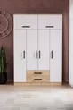 Theme 6 Cover 2 Dresser Wardrobe Atlantic Pine White
