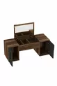 Mercan Makeup Table Wall-Mounted Makeup Table Space-Saving Color Lidya Anthracite