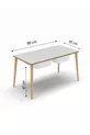 Table d'activité en bois pour enfants avec fauteuil et chaise