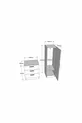 Commode miroir Nancy Armoire Pin-Blanc